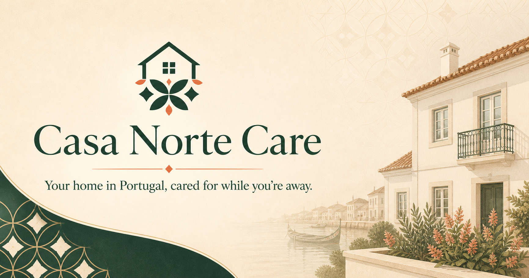 A Portuguese coastal home in the Casa Norte Care visual identity